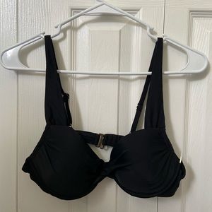 Black bikini top